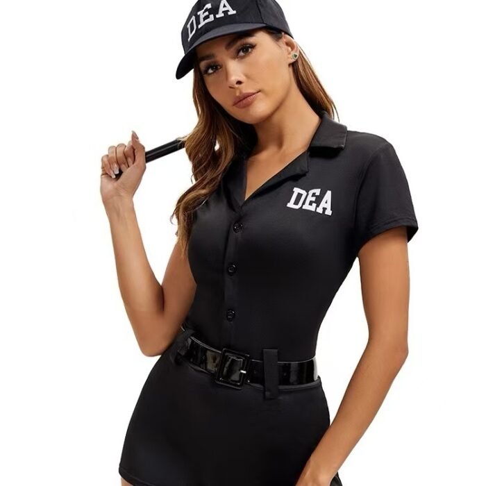 New adult female role-playing policewoman costume sexy temptation uniform - Image 1