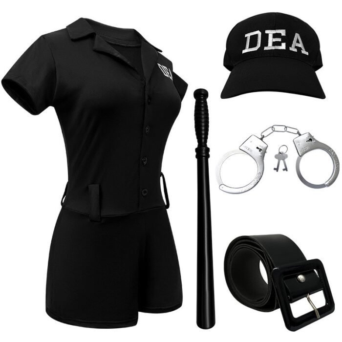New adult female role-playing policewoman costume sexy temptation uniform - Image 5